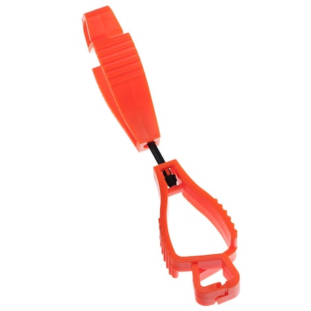 1950 Dual Large End Clip, Blaze Orange